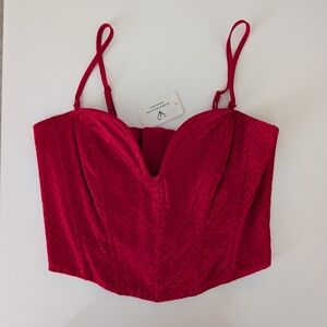 NWT Windsor Ruby Studded Bustier